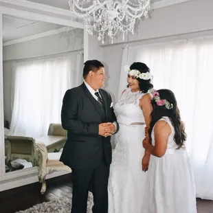 Brides loft is a beutiful place for special moments.