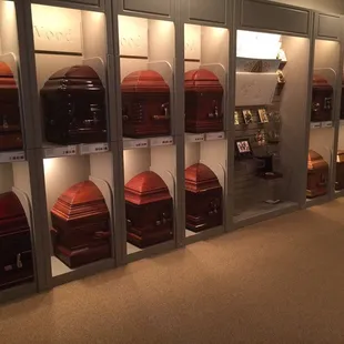 Beautiful selection room
