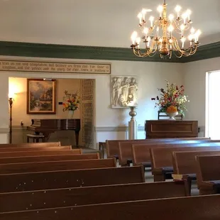 Main Chapel dedicated to the Hargrave Family
