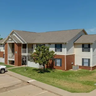 exterior building with parking lot