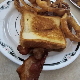 Thick yummy bacon!