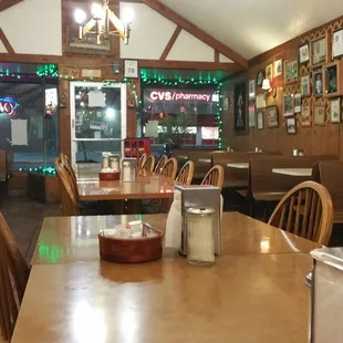 the interior of a restaurant