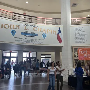Inside CPT John L. Chapin Memorial High school