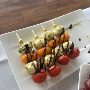 Caprese skewers