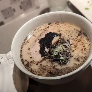 A Close up picture of Chaplin Ramen