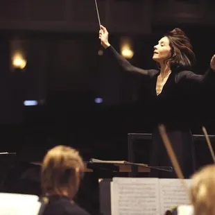Internationally acclaimed director and Conductor for Spartanburg Philharmonic Orchestra Sarah Ioannides.
