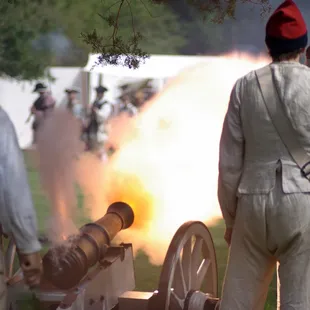 A reenactment by Spartanburg County Historical Association, the management organization for Spartanburg Regional History Museum