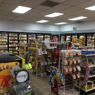the inside of a grocery store