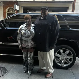 Lovely couple  "Katt William comedy show" New Orleans