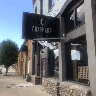 the outside of the building