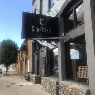 the outside of the building