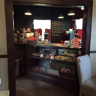 sushi and sashimi, interior