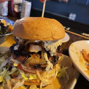 Hamm burger! Soooo good!