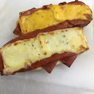 Straight out of the oven before the fixings and Marzetti's Creamy Italian dressing! So good!!