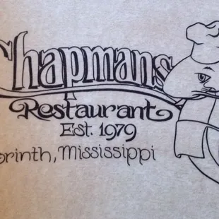 the logo of the restaurant