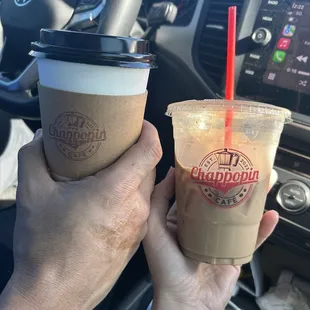 They can make drinks hot or iced