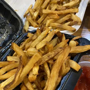 French fries for days....one with gravy
