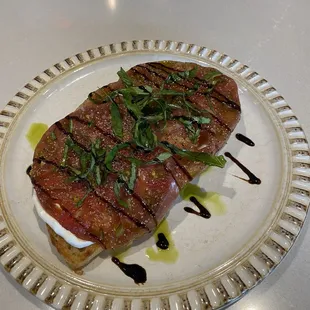 Local tomato toast