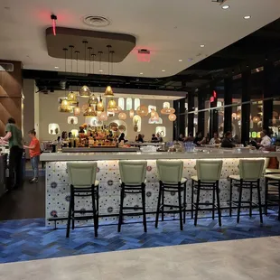 Entrance to the bar