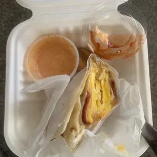 Omelette Wrap