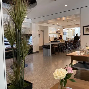 Interior dining area
