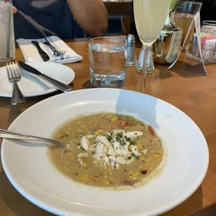 Corn and Crab Soup