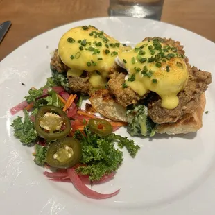 Oysters Benedict