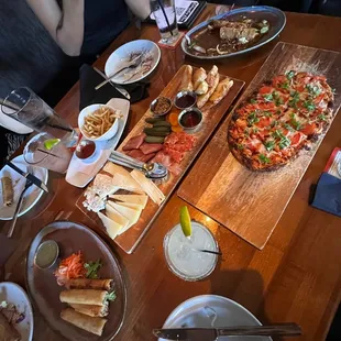Happy hour menu