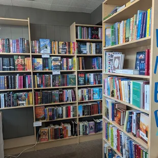 Every corner you turn, more books to peruse