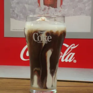 Coca Cola float!