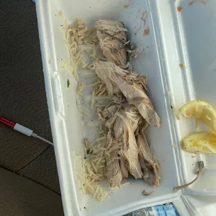 This the white chicken by itself and it's the best so far