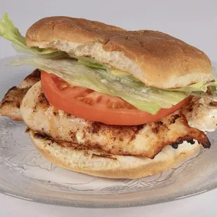 Grilled Charken Burger