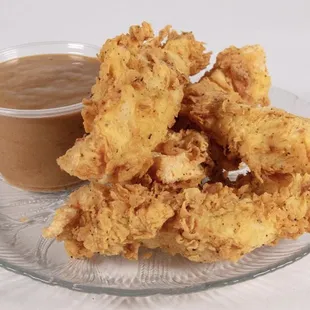 Char strips - as about our favorite dipping sauce!