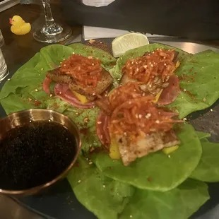 Family Meal Lettuce Wraps