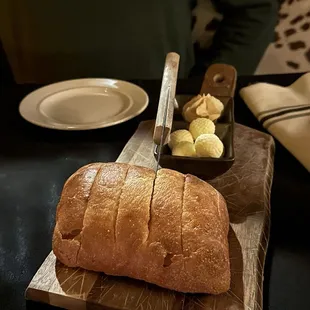 Complimentary bread