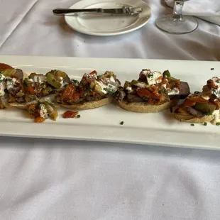 Steak Bruschetta