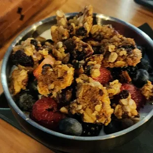 Yogurt with homemade granola
