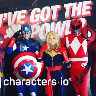 Super Heroes are here to save you next party!