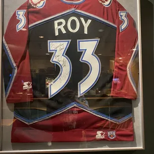 Patrick Roy Jersey.