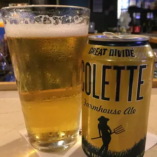 A fruity &amp; slightly tart ale, from the Great Divide brewing company in Denver, CO.