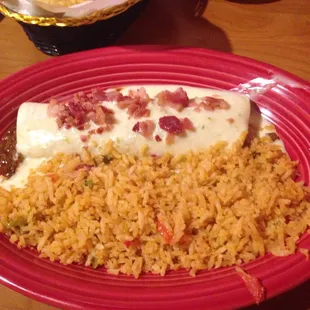 Burrito Texana, Before