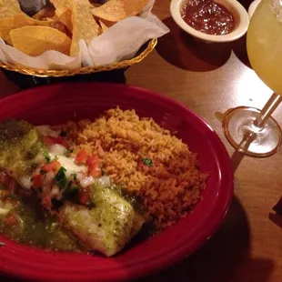 Burrito Verde!   Tender shreds of savory beef!
