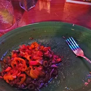 This was what was piled on top of the fish.  Is it necessary?