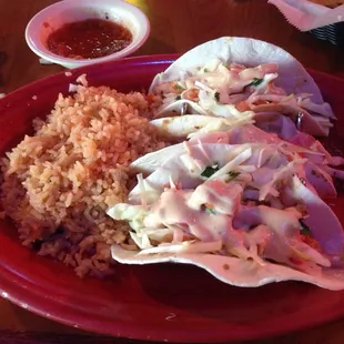 Shrimp tacos