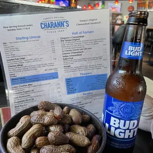 I love their Cajun boiled peanuts