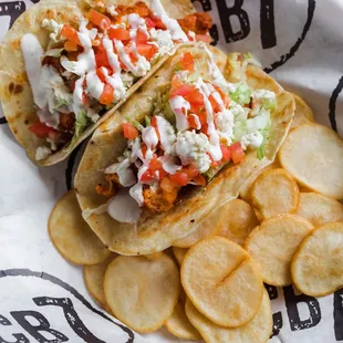 Buffalo Chicken Tacos