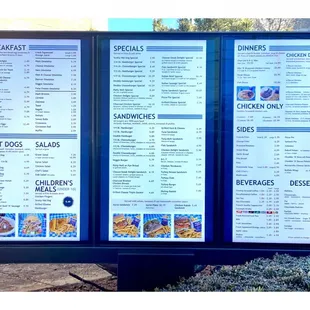 Drive True Menu. Charcoal Delights.(Foster Ave/Kedzie Ave) Breakfast Dinners Hotdogs Charcoal Burgers Beef Chicken Salads Desserts ! Cool!