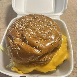 Huge Cheeseburger