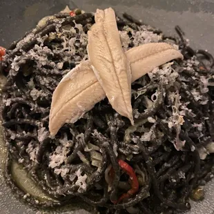 Squid Ink Spaghetti