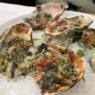 Oysters Rockefeller